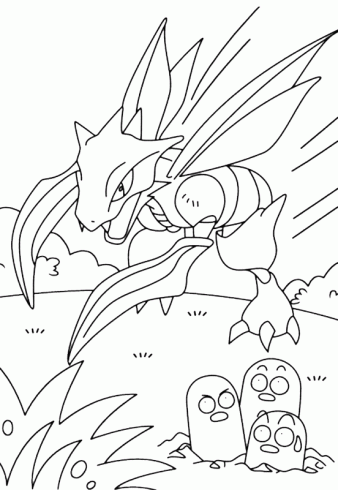 dessin de Attaque,pokemon,volant,evolution,dragon