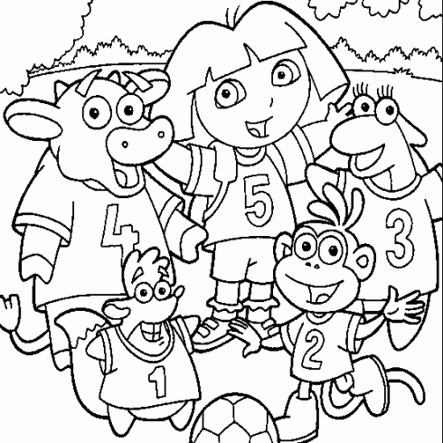 dessin de Dora,babouche,Vera,Totor,Vera