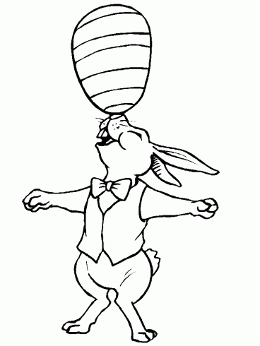 dessin de Paques,lapin,oeuf,jeux,nez