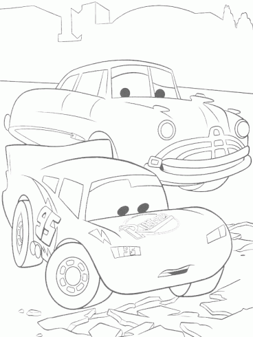 dessin de cars,voiture,coloriage,dessin,enfant