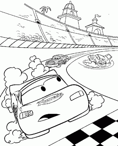 Cars on Dessin De Cars    Colorier   Dessin De Cars Voiture Dessin Coloriage