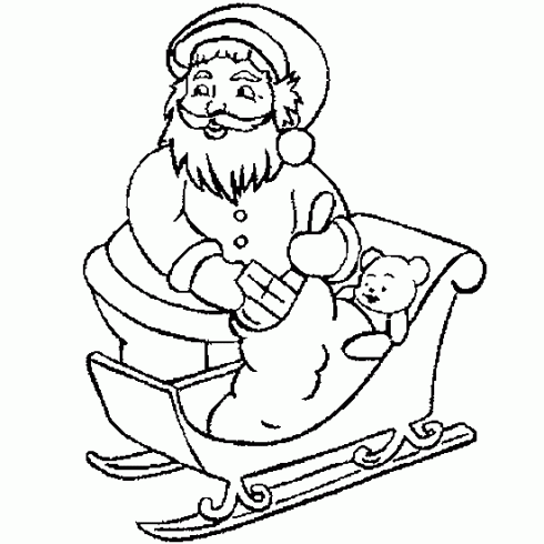 dessin de coloriage,carte,envoyer,pere,noel