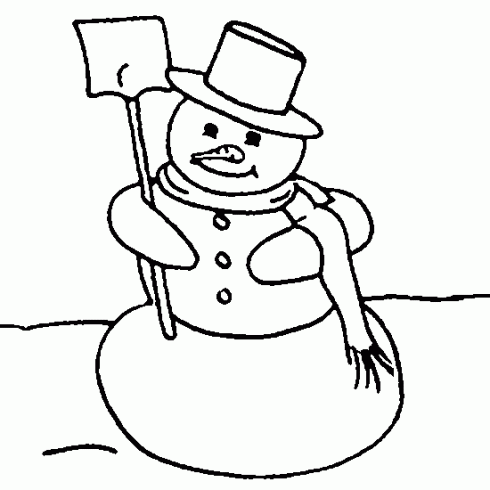 dessin de dessin,bonhomme,neige,gratuit,hiver