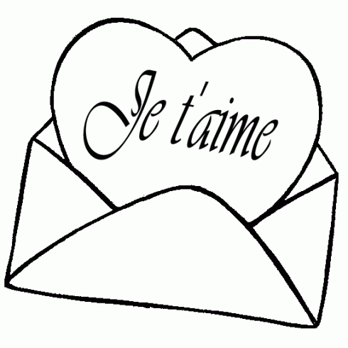 dessin de dessin,lettre,coeur,message,amour,