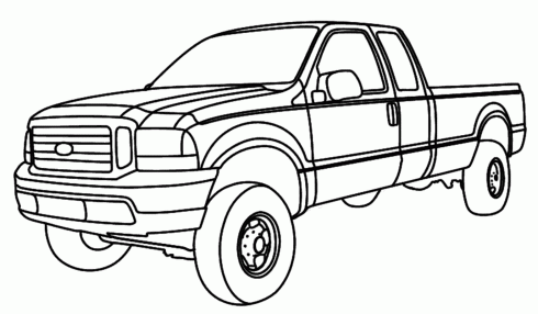 dessin de dessin,voiture,automobile,pickup,4x4