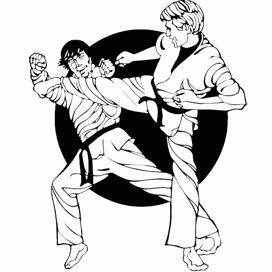 dessin de judo,karate,art,martiaux,combat