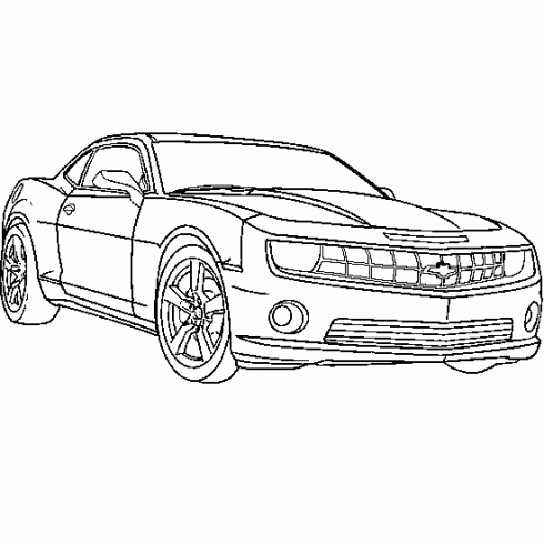 dessin de voiture,de,sport,americaine,dessin