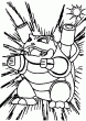 coloriage pokemon - tags: attaque,pokemon,coloriage,ligne,dessin