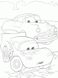 coloriage cars - tags: cars,voiture,coloriage,dessin,enfant