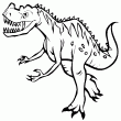 coloriage animaux - tags: coloriage,animaux,dinosaure,dessin,tyrannosaure,