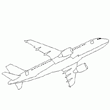 Un super dessin d'avion de ligne avec cet Airbus  colorier. Un coloriage d'avion de ligne  colorier en ligne ou  imprimer. Un superbe bi-racteur en phase de dcollage s'envole dans le ciel. Les meilleurs dessins d'avion sont sur www.jolis.coloriages.free.fr