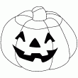 un nouveau dessin pour les enfants  colorier en ligne sur le thme d'halloween. Sur ce coloriage d'halloween il y a le fruit typique d'halloween  dcorer: la citrouille! Bienvenue sur les pages de coloriage en lign epour enfant d'halloween.