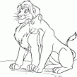 Ralise ujn superbe coloriage en ligne de lion avec ce magnifique dessin du roi lion  colorier. Ne sont-ils pas beaux ce lion et cette lionne sur cette trs jolie illustration  colorier en ligne ou  imprimer? Alors amuse-toi bien et ralise un magnifique dessin.