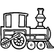 Un super dessin de train  vapeur pour la joie des enfants. Sur ce magnifique coloriage tu peux peindre une superbe locomotive  vapeur. Un dessin de train  colorier en ligne ou sur papier. Les meilleurs dessins de vhicule sont sur ce site.