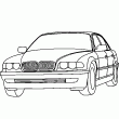 coloriage vehicules - tags: dessin,voiture,sport,BMW,auto