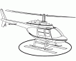 coloriage vehicules - tags: helicoptere,dessin,ligne,coloriage,enfant