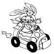 coloriage paques - tags: lapin,voiture,forme,oeuf,paques